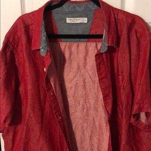 Nautica Half Sleeve button down shirt